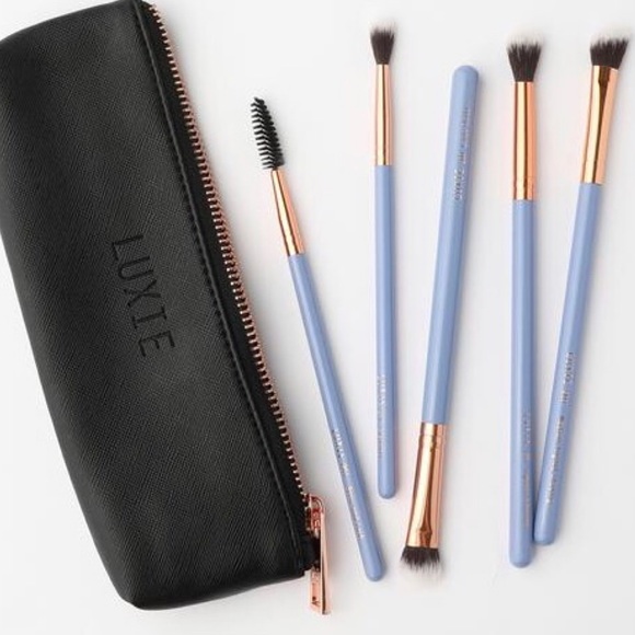 5x Luxie WONDERLUST Eye Makeup Brush Set & Pouch - Picture 3 of 3
